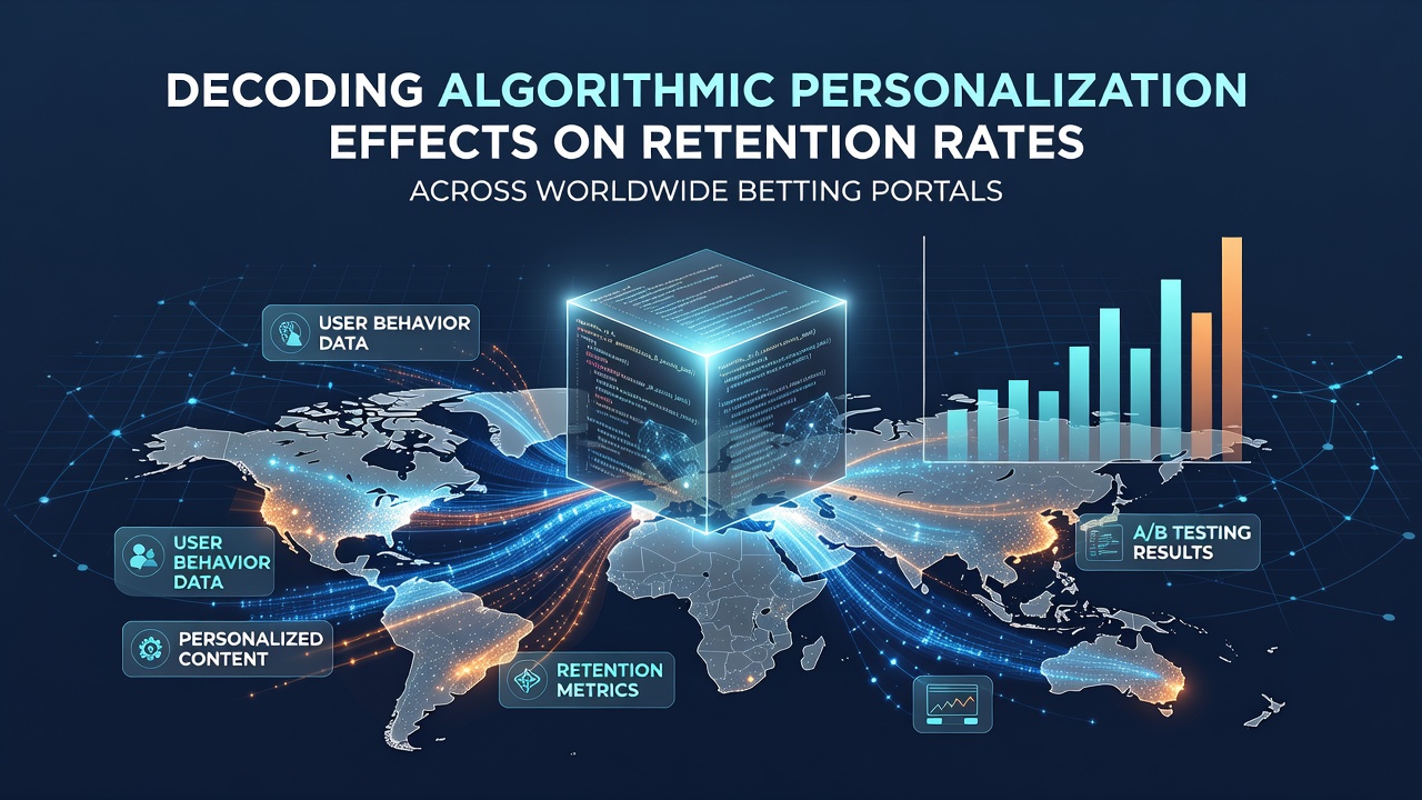 Data visualization showing algorithmic personalization effects on user retention across betting platforms