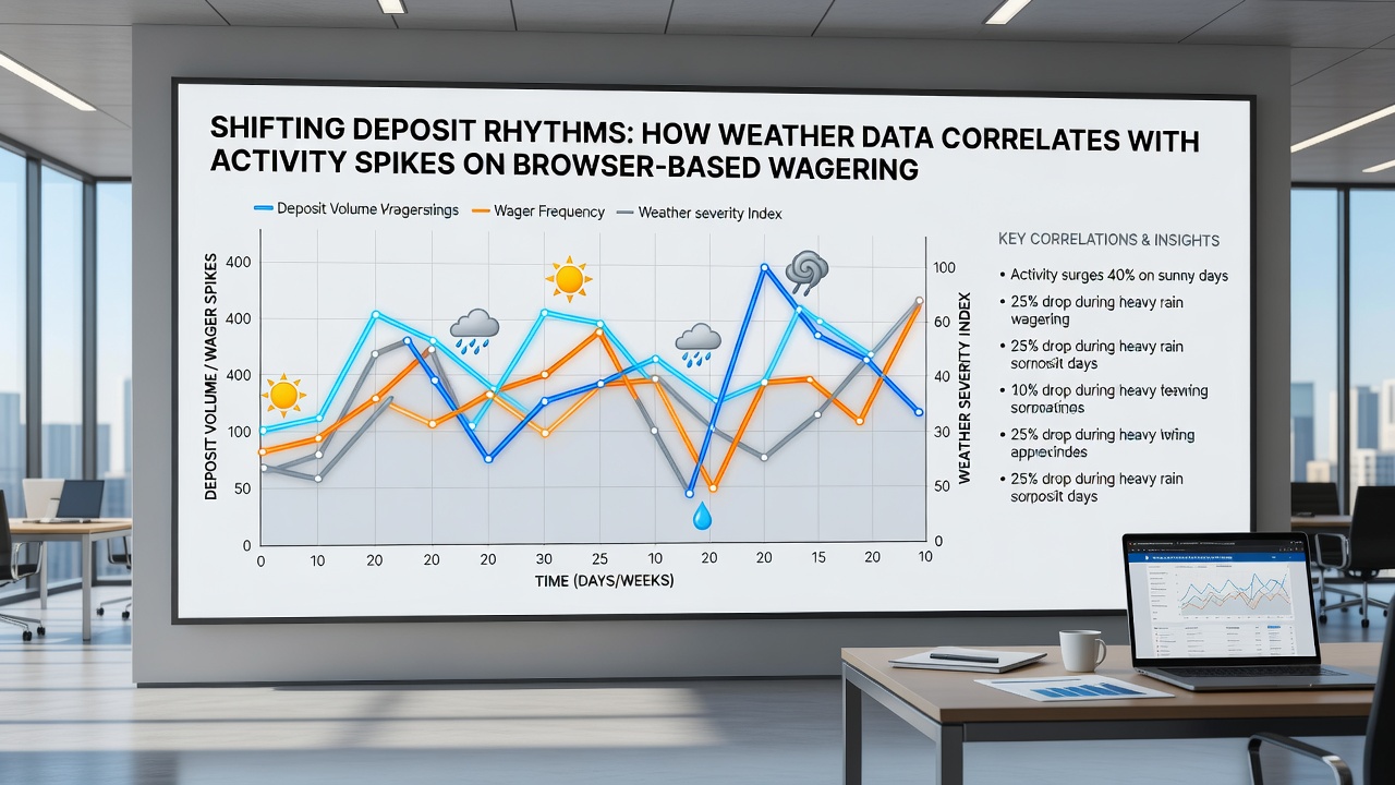 Illustration of server activity monitoring during weather-related traffic increases